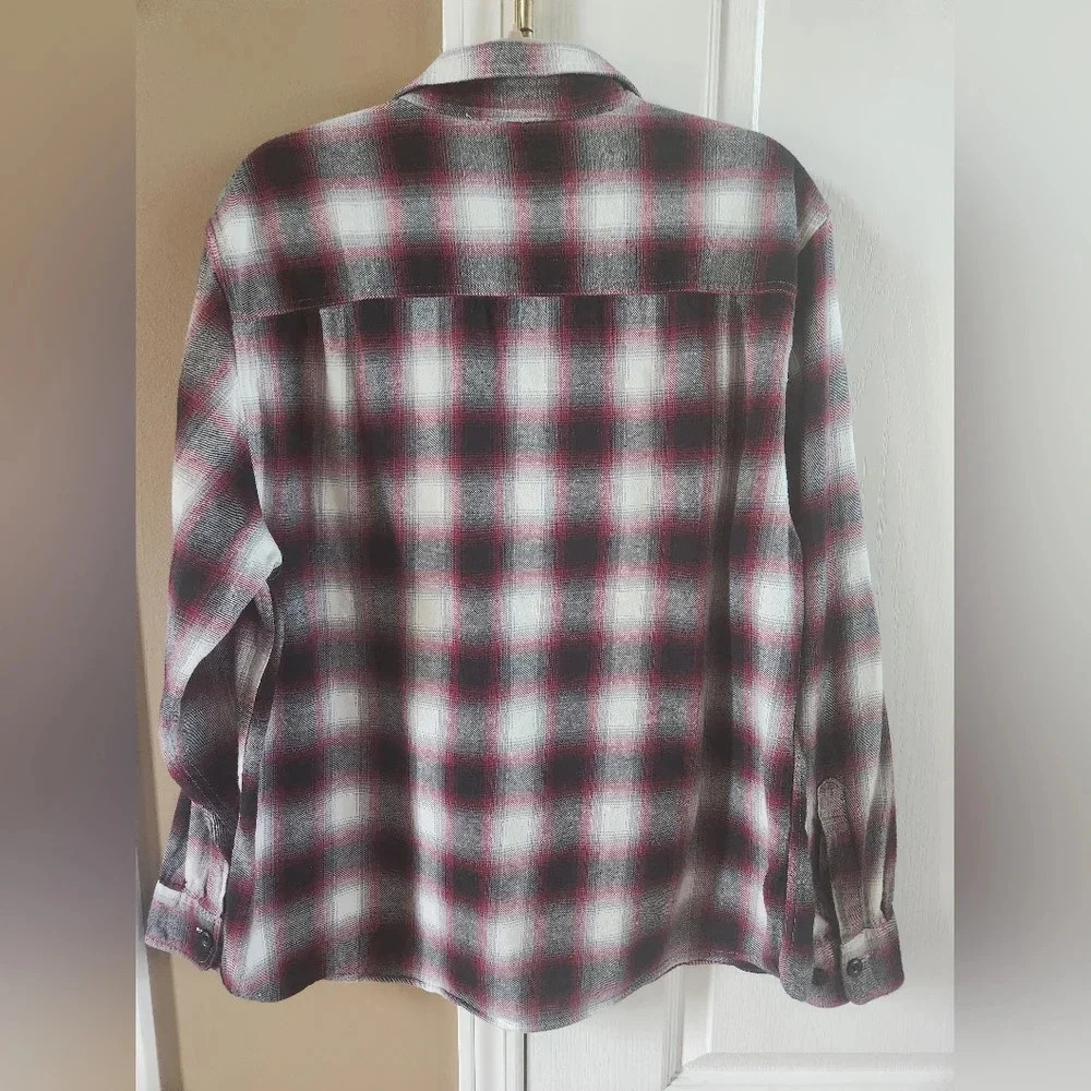 Men's Plaid Holiday Coleman Flannel Sz XL - Picture 5 of 8